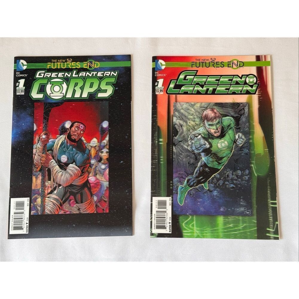 DC Comics Green Lantern/Green Lantern Corps: Futures End #1 2014 Lenticular CVR